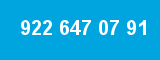 922 647 07 91 922 647 07 91